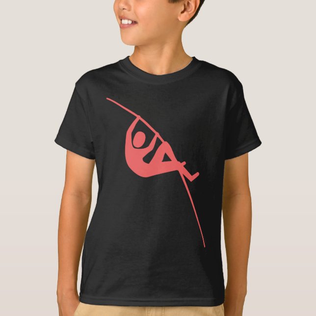 Camiseta Pole Vaulting - Rosa Tropical (Frente)
