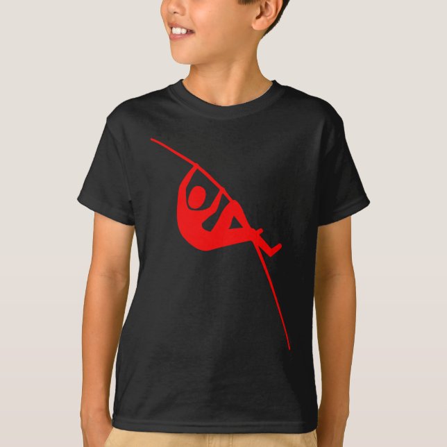 Camiseta Pole Vaulting - Vermelho (Frente)