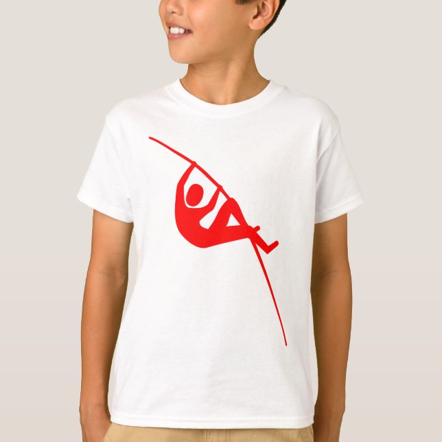 Camiseta Pole Vaulting - Vermelho (Frente)