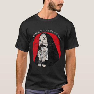 Camiseta Polegar Gótico Oculto Anticristo Satã Diabo Bl
