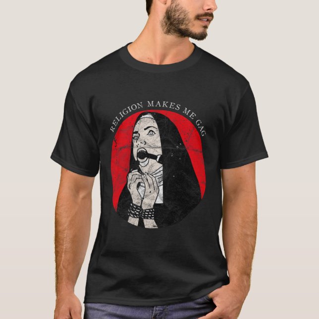 Camiseta Polegar Gótico Oculto Anticristo Satã Diabo Bl (Frente)