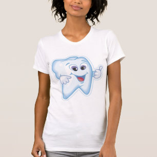 Camiseta Polegares acima para a higiene dental!