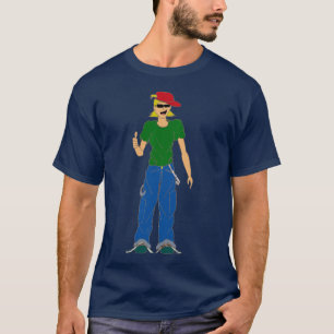 Camiseta polegares para cima