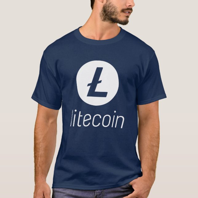 CAMISETA POLERA CRYPTO LITECOIN LTC (Frente)