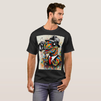 Camiseta Polera T-Rex Fotógrafo