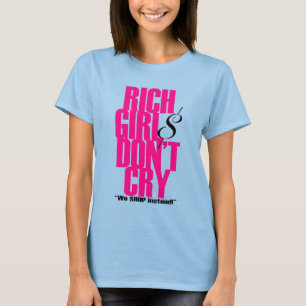 Camiseta POLI$HED - "t-shirt das MENINAS RICAS"