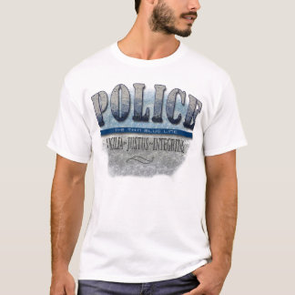 Camiseta POLICE~Thin Blue Line