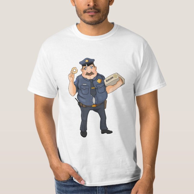 Camiseta polícia (Frente)