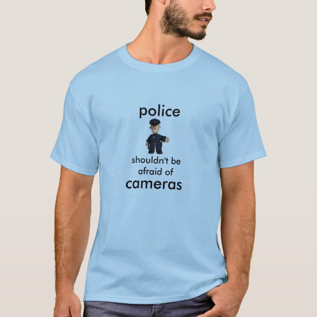Camiseta polícia (Frente)