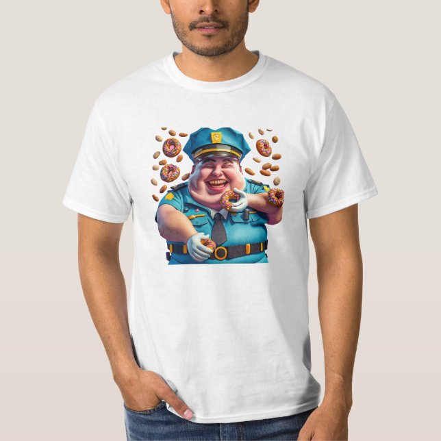 CAMISETA POLÍCIA ADORA DÚVIDAS (Frente)