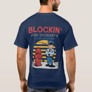 Camiseta Polícia Bloqueia Hidrantes