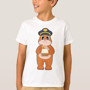 Camiseta Polícia de Bilhetes do Armário