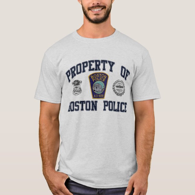 Camiseta Polícia de Boston (Frente)