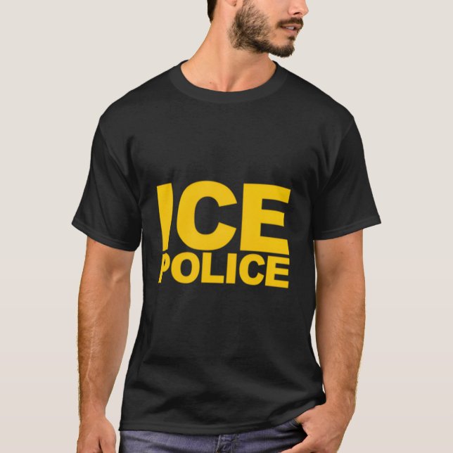 Camiseta Polícia de Gelo (Frente)