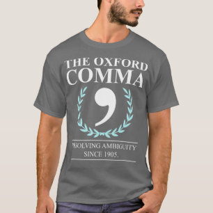 Camiseta Polícia de Gramática do Professor de Inglês Oxford