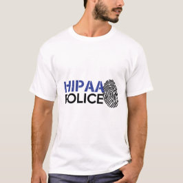 Camiseta Polícia de HIPAA