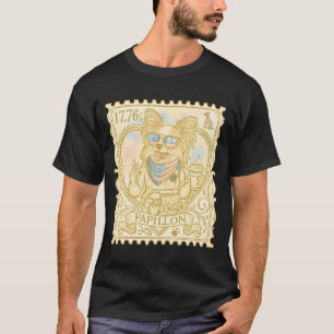 Camiseta polícia de Papillion com gesto de vitória