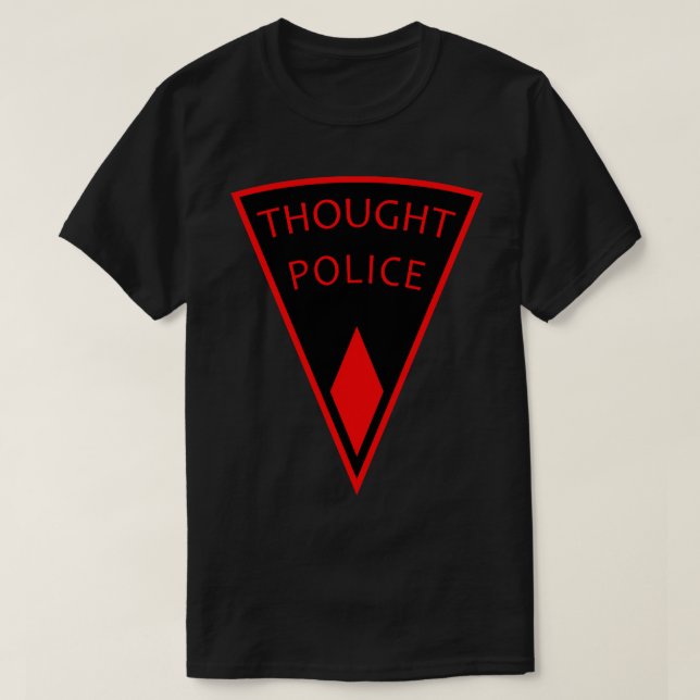 Camiseta Polícia de Pensamento (Frente do Design)