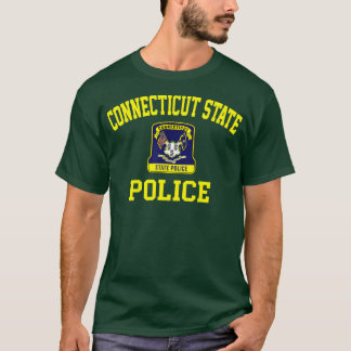 Camiseta Polícia do Estado de Connecticut