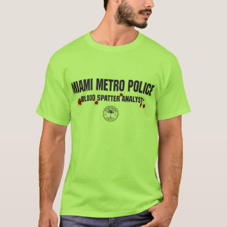 CAMISETA POLÍCIA DO METRO DE MIAMI