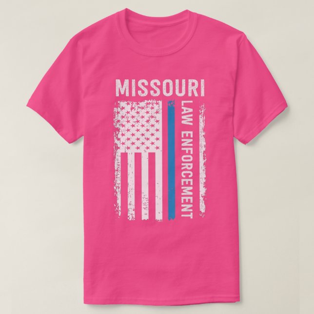 Camiseta Polícia do Missouri (Frente do Design)