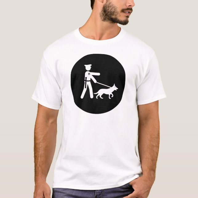 Camiseta Polícia K9 (Frente)