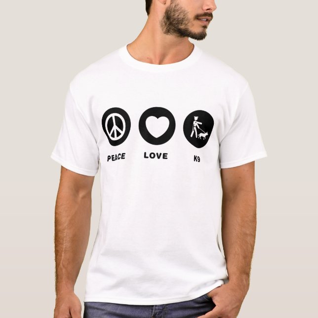Camiseta Polícia K9 (Frente)