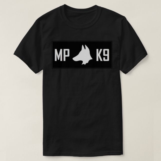 Camiseta Polícia Militar K9 7 (Frente do Design)