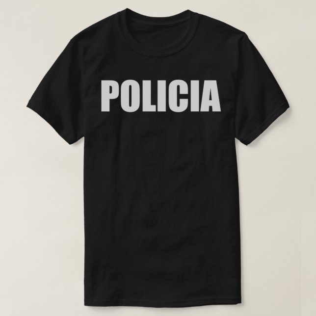 CAMISETA POLÍCIA POLÍCIA (Frente do Design)