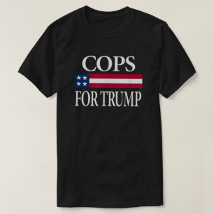 Camiseta polícia por tropeço