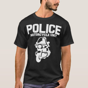 Camiseta Polícia - Unidade de Motocicleta - Patrulha Rodovi