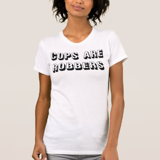 Camiseta Policiais São Ladrões Estilo Feminino