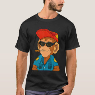 Camiseta Policial Ape NFT - Chefe de Macaco