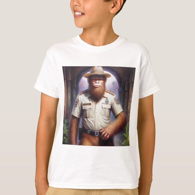 Camiseta Policial Bigfoot (Frente)