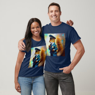 Camiseta Policial de Esquilo