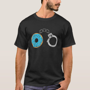 Camiseta Policial de Rosquinha de algemas