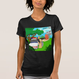 Camiseta Policial de Trânsito Lesma Engraçado