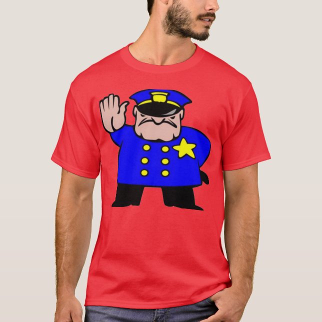 Camiseta Policial - Dia de os pais (Frente)