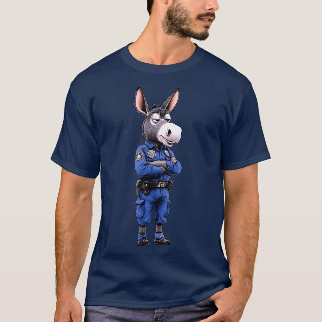 Camiseta Policial Donkey T-Shirt (Frente)