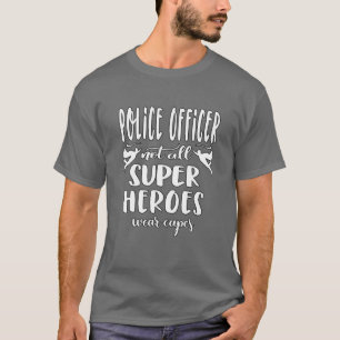 Camiseta Policial Engraçado Dizendo Policial