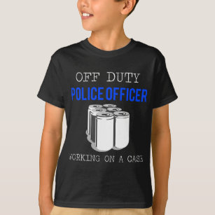 Camiseta Policial Engraçado Presente - Presente do Policial