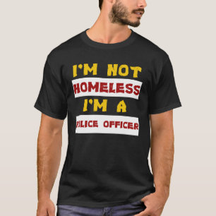 Camiseta Policial engraçado - sou policial