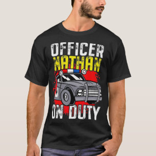 Camiseta Policial Nathan Em Funções, Polícia Personalizada