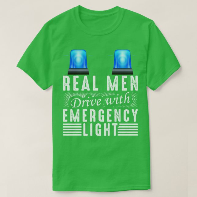 Camiseta Policial Pai Hus Engraçado (Frente do Design)
