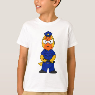 Camiseta Policial Paquicefalossauro.