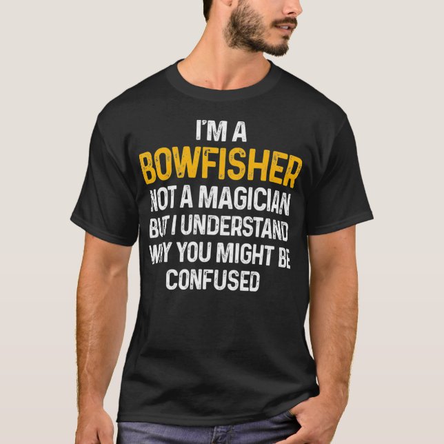 Camiseta Policial-Policial Bowfisher Gift Bowman (Frente)