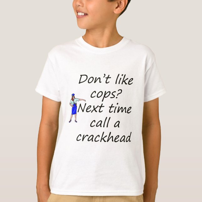 Camiseta polícias e palhaços (Frente)