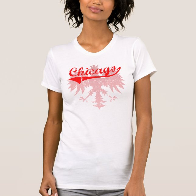 Camiseta polimento de Chicago (Frente)