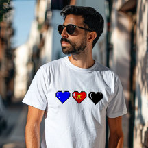 Polimorreia Sinalizador Pixel Coração