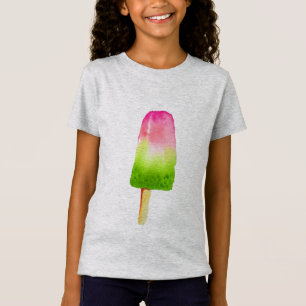 Camiseta Polinês de pop de Arte de Framboesa Verão